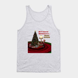 All I Want For Christmas Is A Major Award Tank Top